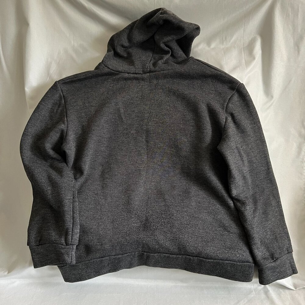 Harry Potter Hufflepuff Hogwarts Alumni Hoodie Girls Size 18/20 Gray Polyester - Picture 2 of 3